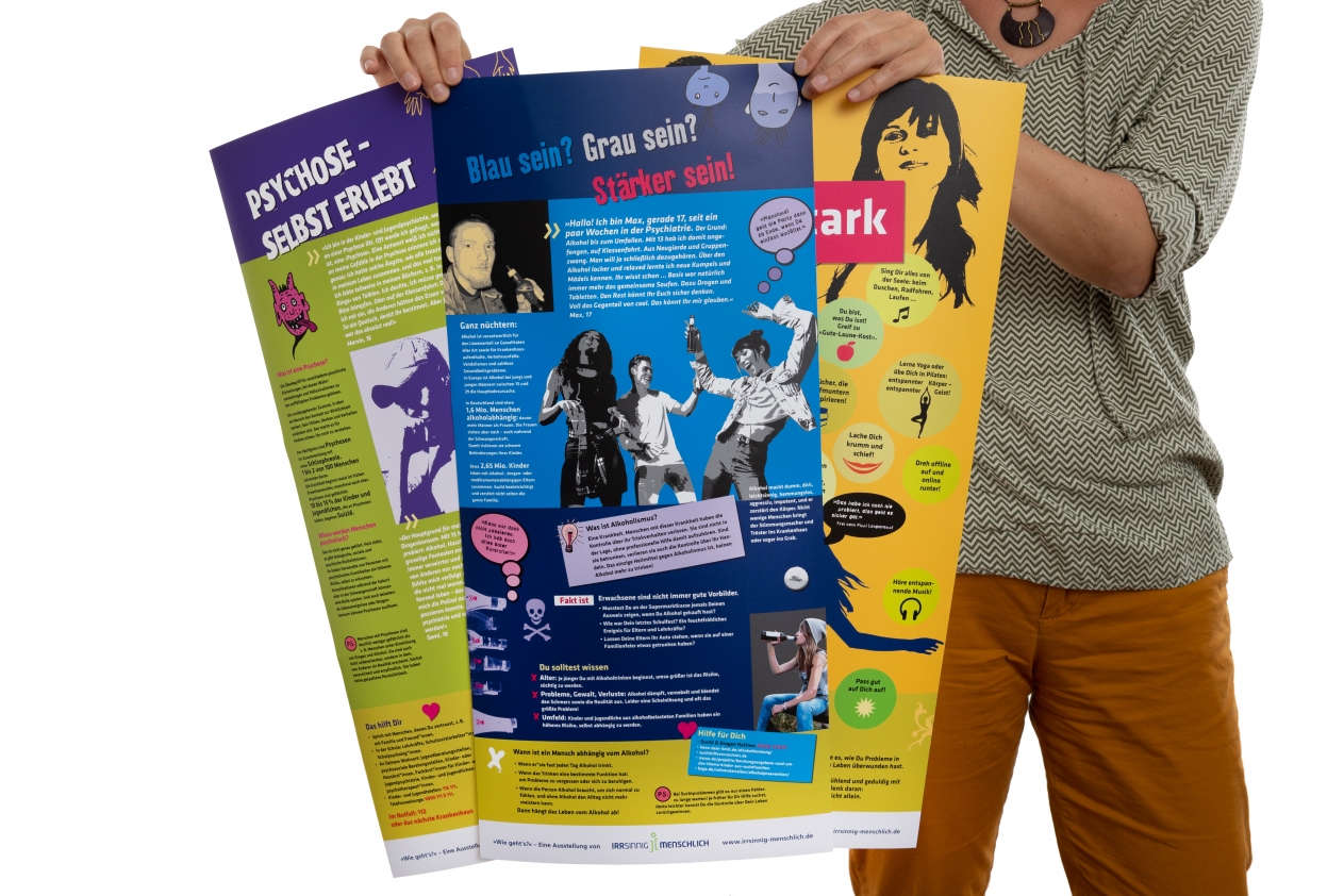 Poster Irrsinnig Menschlich e.V.