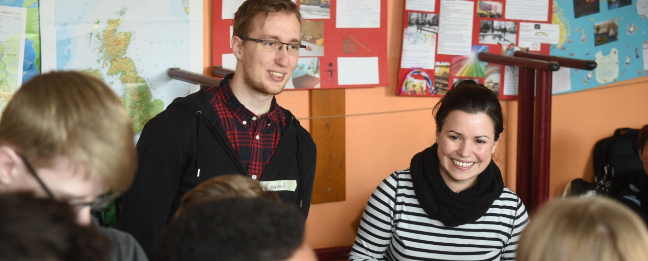 »Verrückt? Na und! Seelisch fit in der Schule«-Präventionsprogramm, Foto: Andreas Seidel